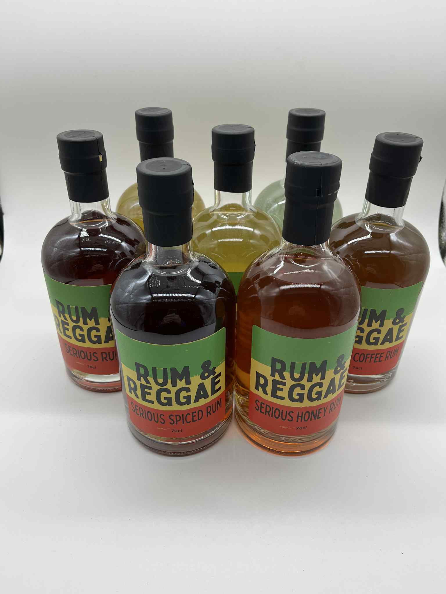 All 7 Rum & Reggae Bottle Set